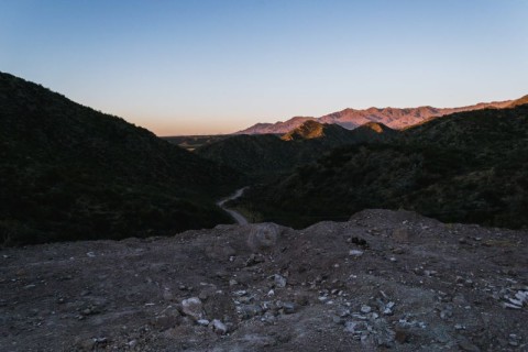 El cerro Arco, un clásico de los andinistas mendocinos