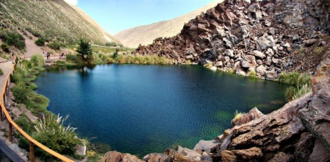La laguna de la Niña Encantada, un paraíso en el sur mendocino