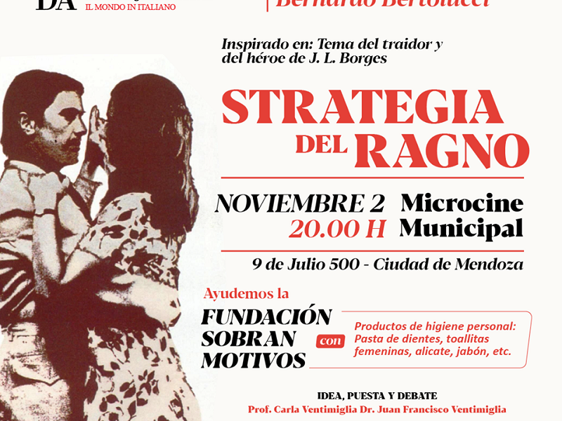 Strategia Del Ragno - Publicidad
