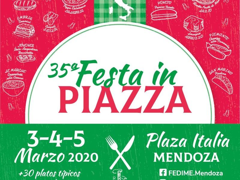 Festa In Piazza 2020 - Invitacion