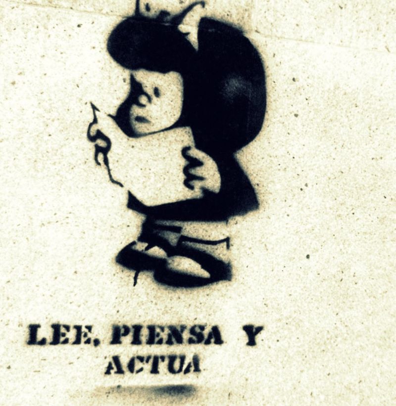 Historia De Mafalda - Grafiti
