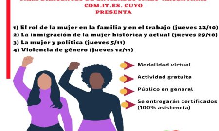 La Mujer - El Comites de Cuyo se suma al movimiento de repensar el rol de la mujer en la sociedad