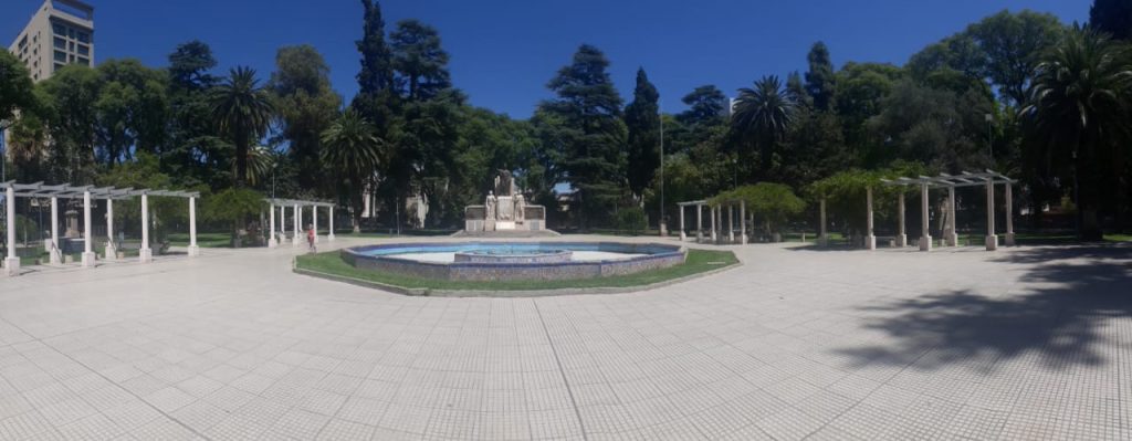 Plaza Italia - Foto Panóramica