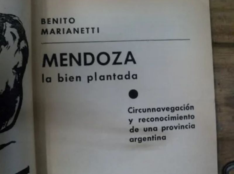Benito Marianetti - Mendoza Libro