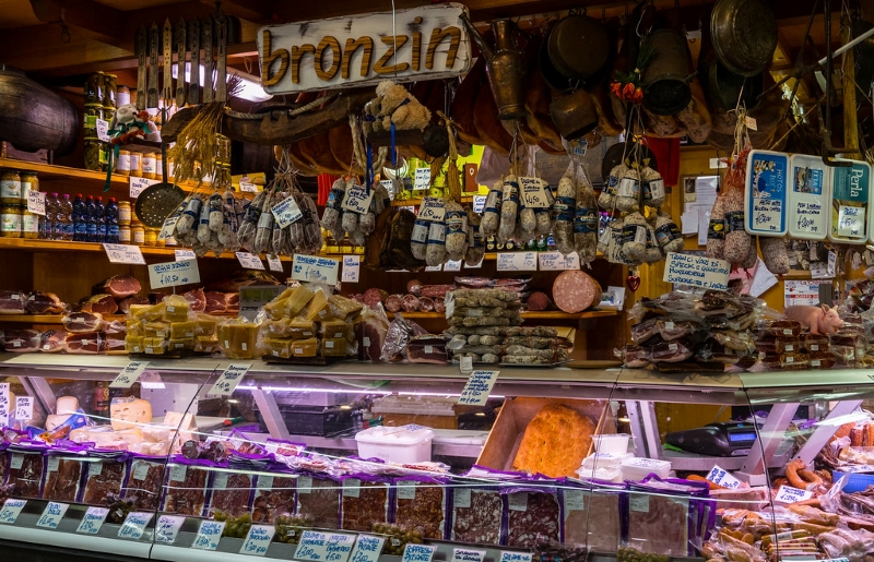 Firenze - En el Mercado Central es posible comprar productos locales