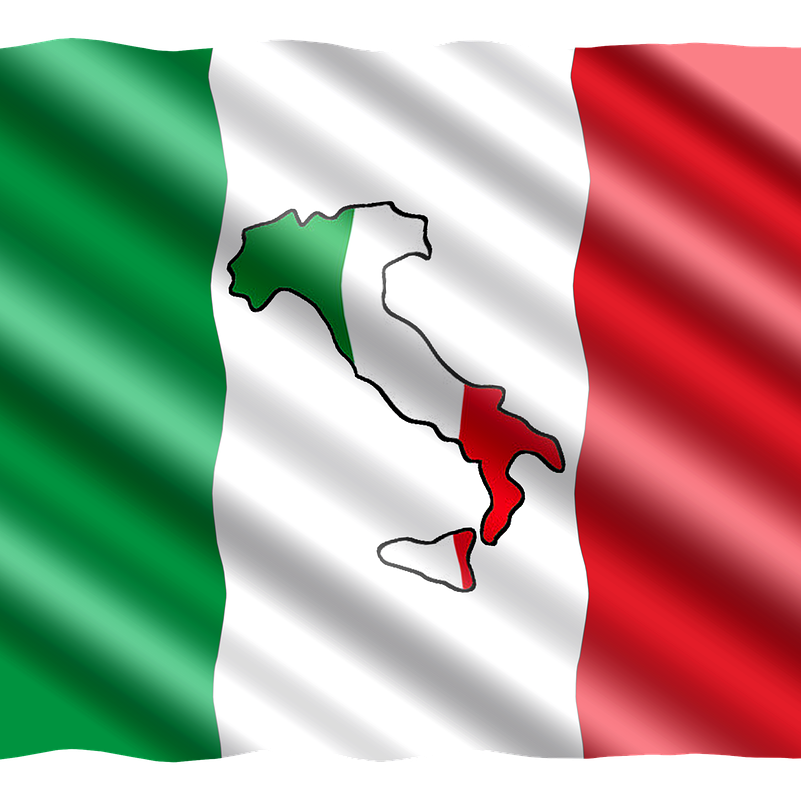 Com.it .es Bandera Italiana Con Mapa