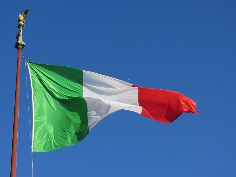 Fiesta De Las Colectividades Italian Flag