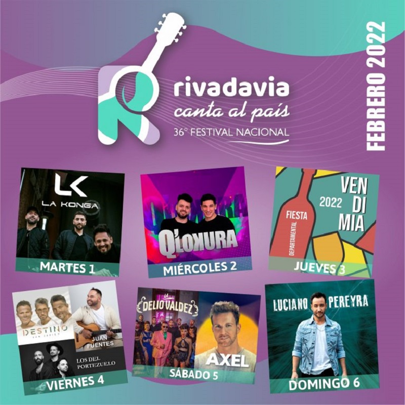 Rivadavia Canta Al País - Flyer